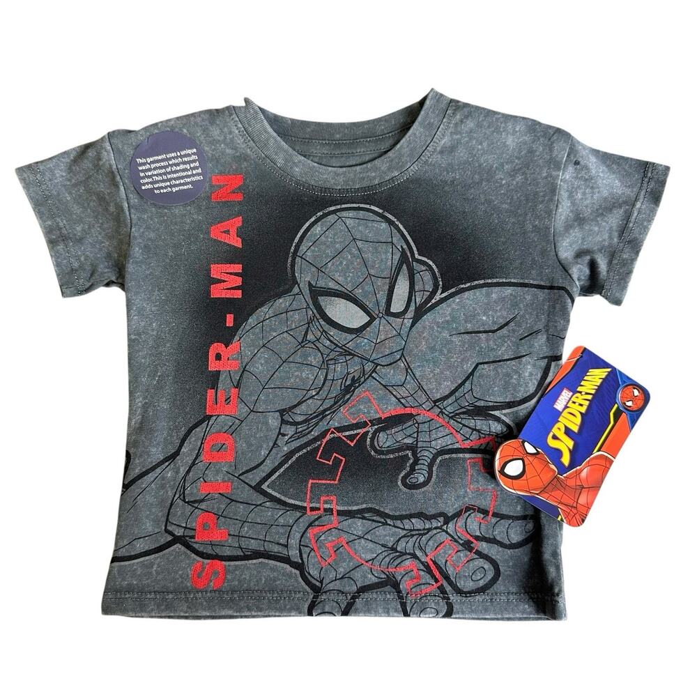 Marvel Spiderman Short Sleeve Crewneck Tee size 18 Months New